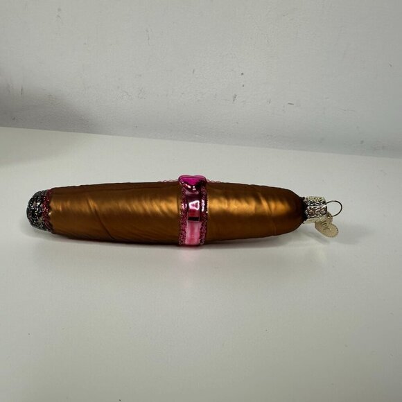 The Merck Family’s Old World Christmas "It's A Girl" Sigar Ornament In Box - Picture 5 of 11